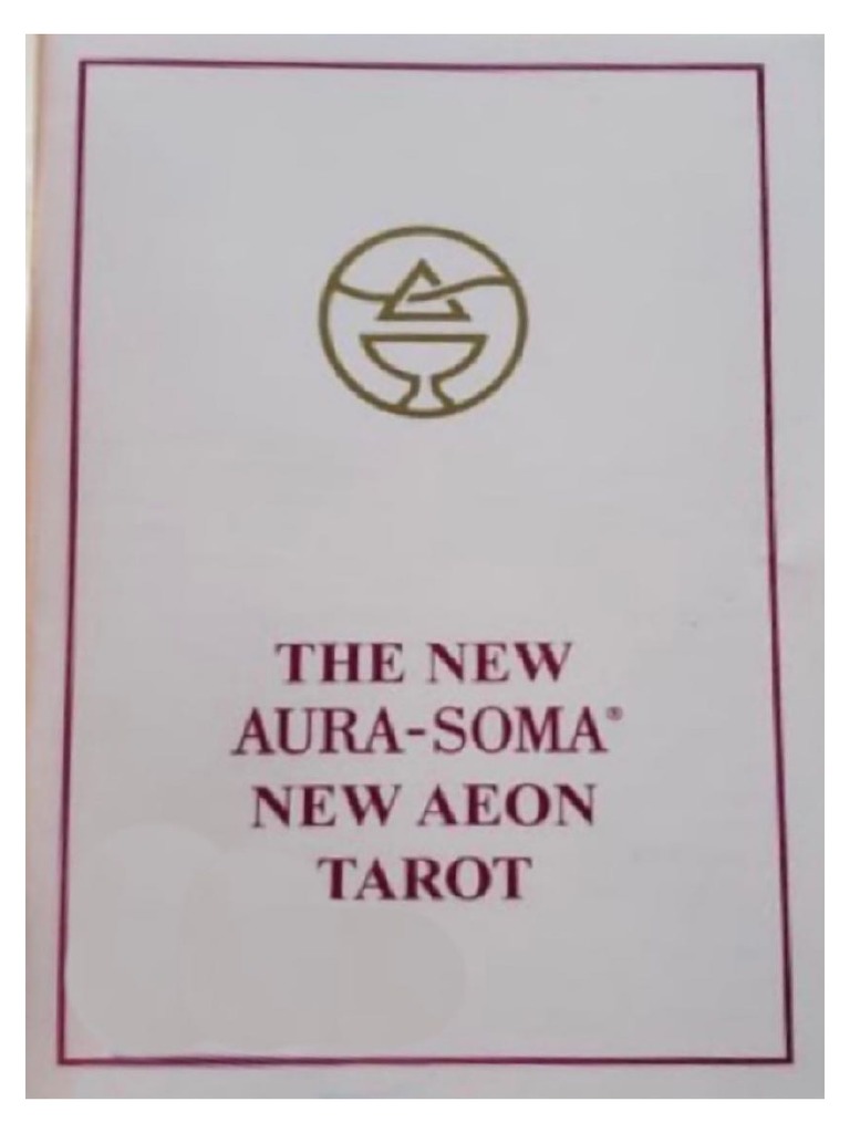 Aura Soma Tarot New Aeon Cars | PDF