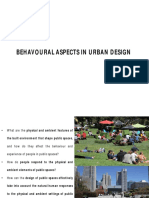 6.behavioural Aspects in Urban Design