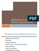 Urban Spatial Organization Principles