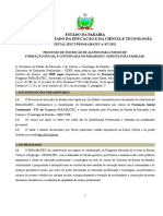 Estado Da Paraíba Secretaria de Estado Da Educação E Da Ciência E Tecnologia