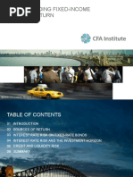 Understanding Fixed-Income Risk and Return: © 2016 CFA Institute. All Rights Reserved