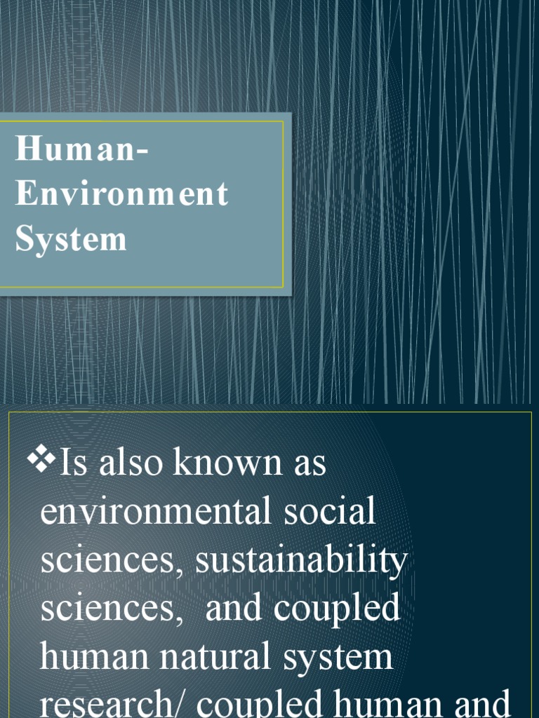 Human Environment | PDF