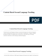 ELT Assignment_Presentation_Corrective Feedback And Content based in Language Teaching