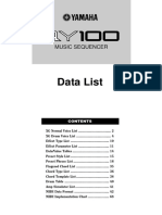 Qy100 Data List