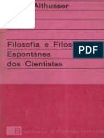 Filosofia e Filosofia Espontânea Dos Cientistas by Louis Althusser (Z-lib.org)