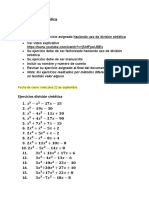 Foro División Sintética Sección 87