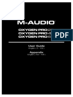 Oxygen Pro Series - User Guide - v1.1