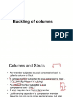 Buckling of Coloumns