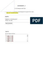 Experiment - 3 Objective:: Using Brute Force For Breaking The Shift Cipher