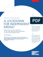 A Lockdown For Independent Media Report Final