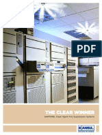The Clear Winner: Sapphire Clean Agent Fire Suppression Systems