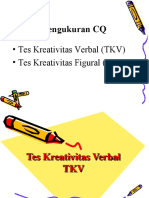 Alat Ukur Kreativitas