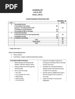 DAV CAE CLASS XI Syllabus 2021-2022