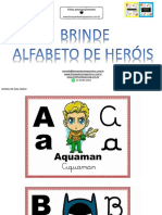 Alfabeto dos Super Heróis (1)