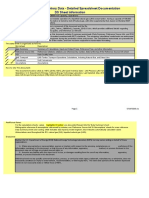 NETL Life Cycle Inventory Data - Detailed Spreadsheet Documentation DS Sheet Information