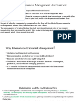 International Financial Management An Overview