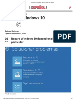 ¿Cómo Reparar Windows 10 Si Hay Fallas o No Inicia