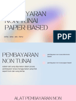 Pembayaran Non Tunai Paper-Based