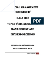 DR Shivangee Sharma Financial Management-BBA-IB