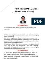 SocialScience LETReview GenEd