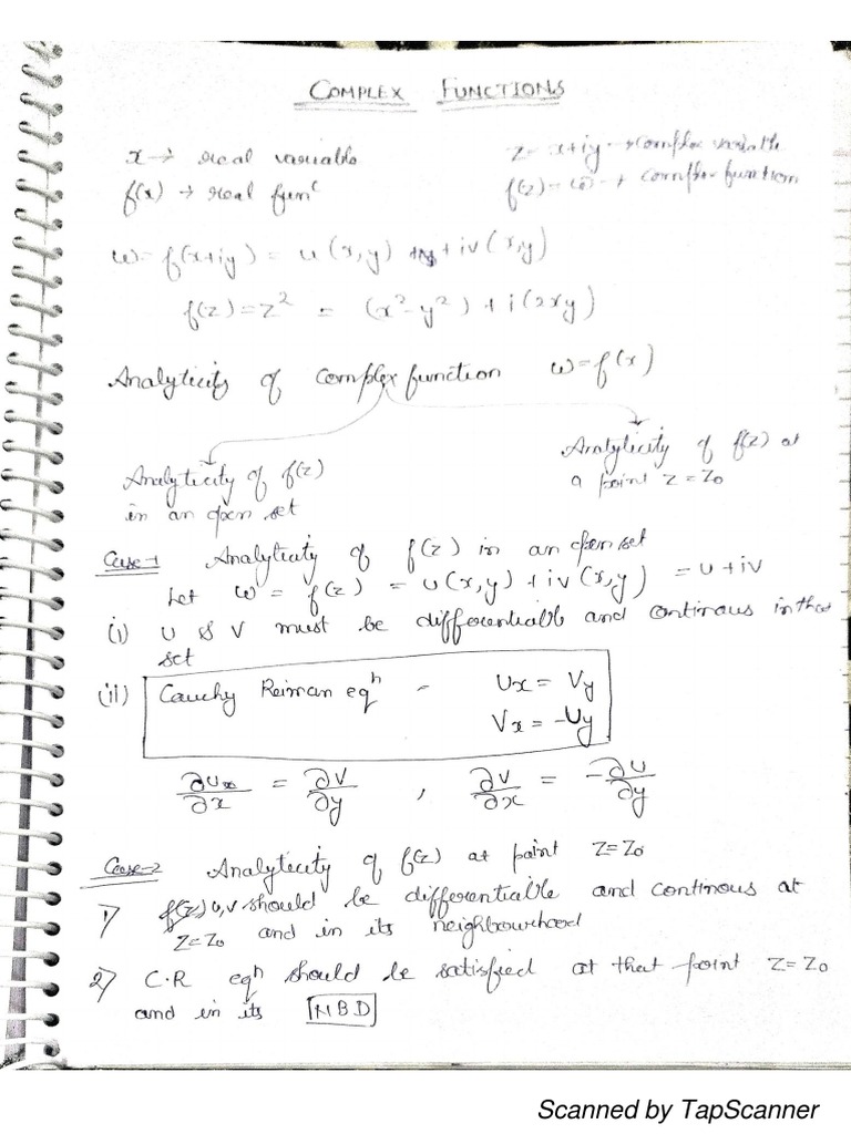 Complex Functiona | PDF