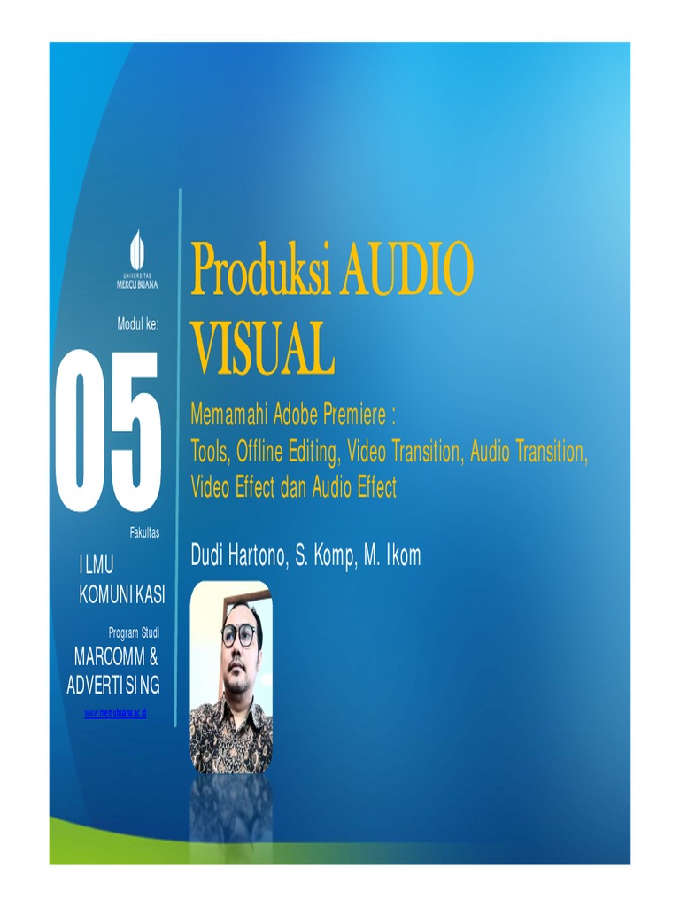 Produksi AUDIO VISUAL | PDF