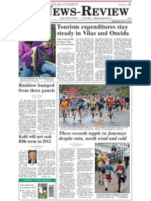 Vilas County News-Review, May 18, 2011, PDF
