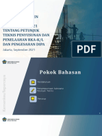 Sosialisasi Perdirjen 6-AG-2021 Tentang Petunjuk Teknis Penyusunan Dan Penelahaan RKAKL