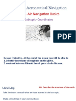 L2 Meridians, Parallels of Latitude, Rhumb Line