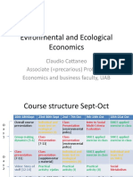 Evironmental and Ecological Economics