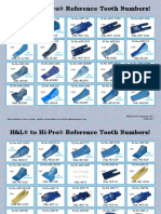 H&L® To Hi-Pro® Reference Tooth Numbers!: H&L #0SP H&L #00SP H&L #CF-10A H&L #CF-15T50 H&L #CF-1650