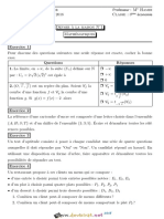 Série D'exercices N°1 - Math - Suites - Généralités Sur Les Fonctions - Dénombrement - 3ème Economie & Gestion (2017-2018) MR Zantour Hamdi