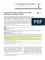 Rehab Needs Post Discharge in Stroke Patients Kamalkanan Et Al