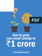 Grow Your Small Savings To One Crore