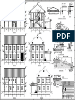 ARCHITECTURE PLAN SECTION & ELEVATION OF CONTROL ROOM BUILDING-R2-SHT-2