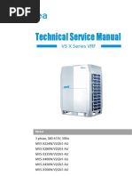 Technical Service Manual: V5 X Series VRF