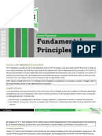 Module 05 - Fundamental Principles of Local Taxation