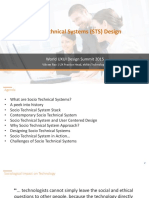 Socio Technical Systems (STS) Design Summit 2015