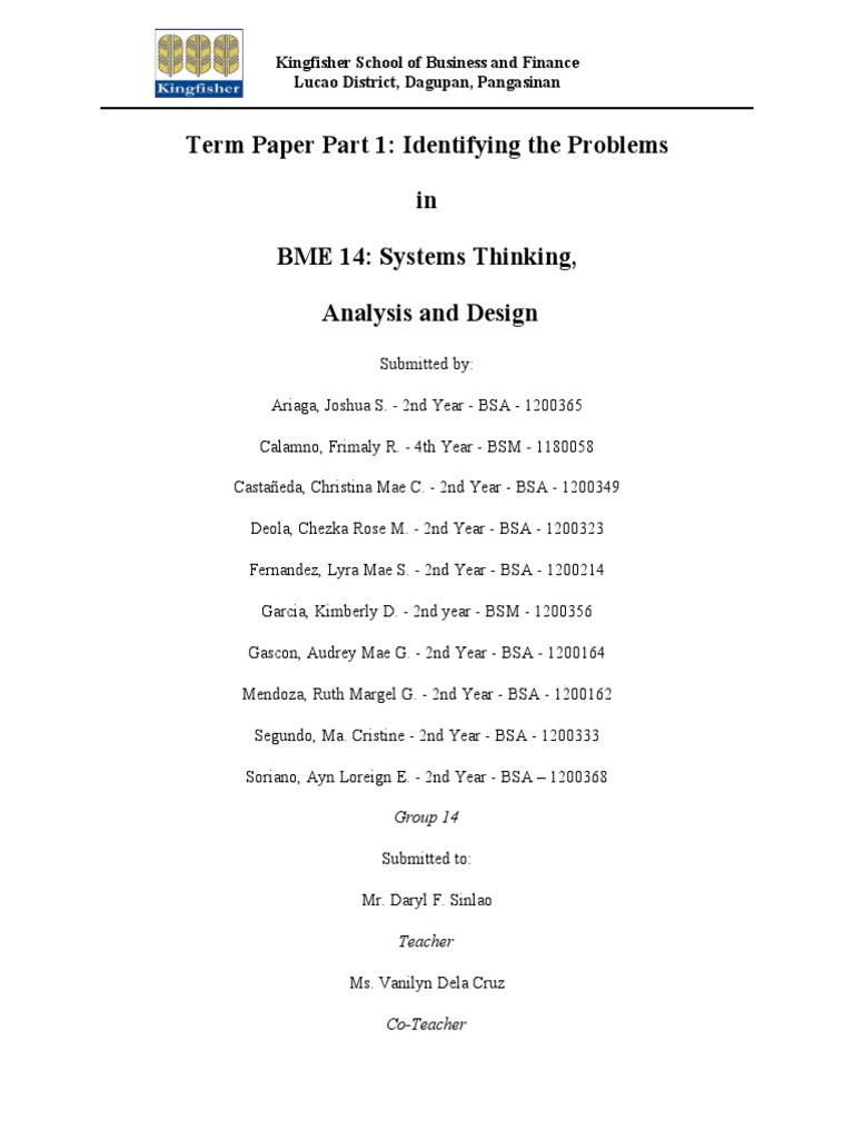 BME 14: Group Learning Challenges | PDF | Disciplines | Decision Making