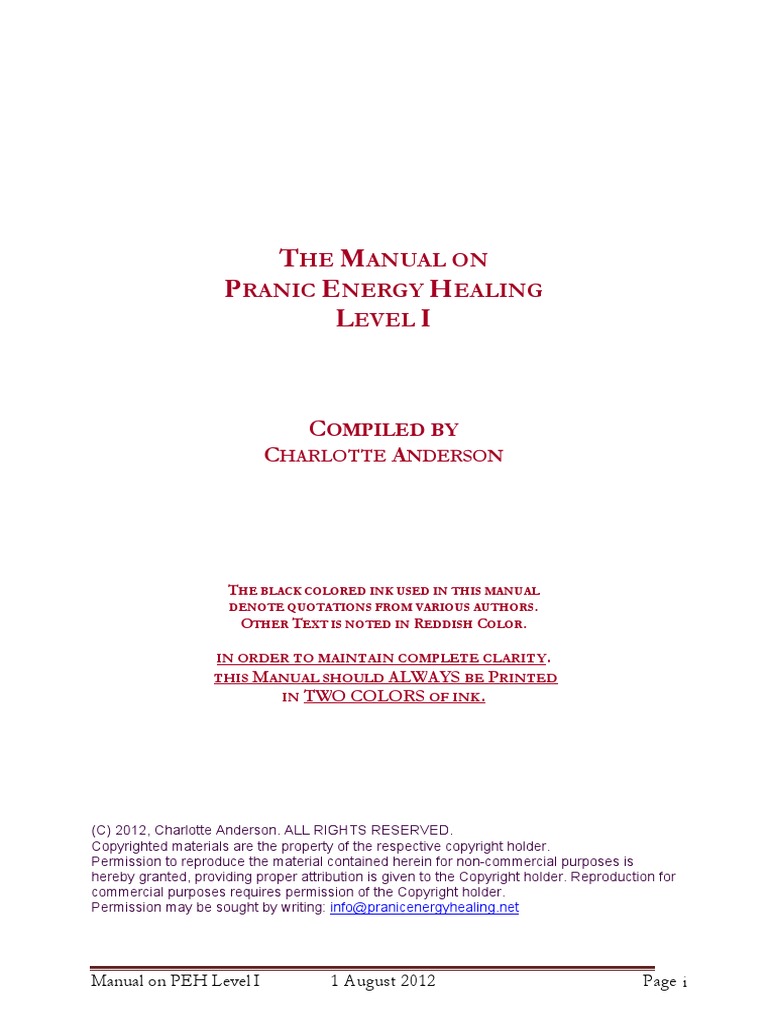 Pranic Healing Level 1 Download Free Pdf Prana Faith Healing