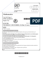 GCSE-Mathematics - 504-November2021-Higher Tier, M8 - Paper 2 (With Calculator) - Paper-2