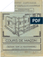 Cours de Maçon - Partie-1