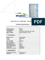 BS ANT 5.15 - 5.875/120V - P/N 858169 Technical Specification