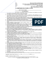 Carta Compromiso Del Padre o Tutor 2018