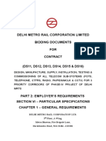 Design, Manufacture, Supply, Installation, Testing and Commissioning of Telecommunication Sub-Systems for Delhi Metro Rail Corporation