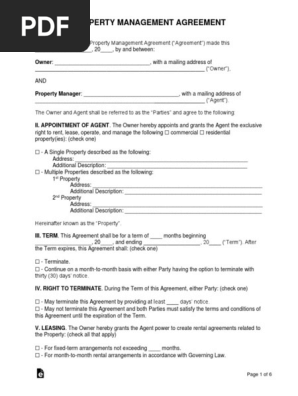 Property-Management-Agreement
