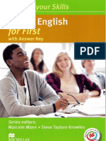 Improve Your Skills Use of English For First PDF Free