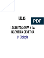 Mutaciones e Ingenieria Genetica