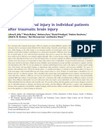 Detecting Axonal Injury in Individual Patients After Traumatic Brain Injury