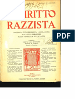 Diritto Razzista Fasc 1 2 1939